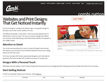 Tablet Screenshot of combidesign.com.au